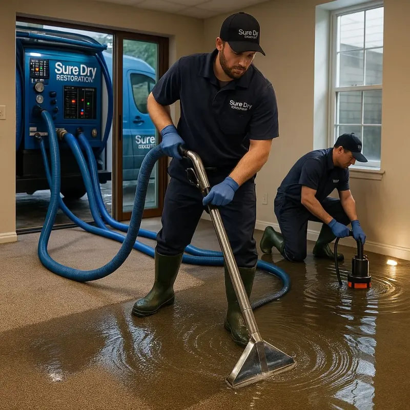 Water Extraction and Removal process in Shady Spring, WV